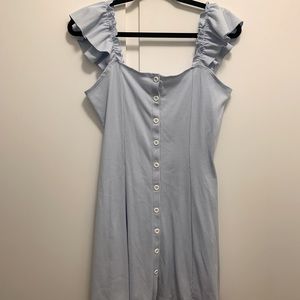 Forever 21 babydoll dress with ruffles- Large